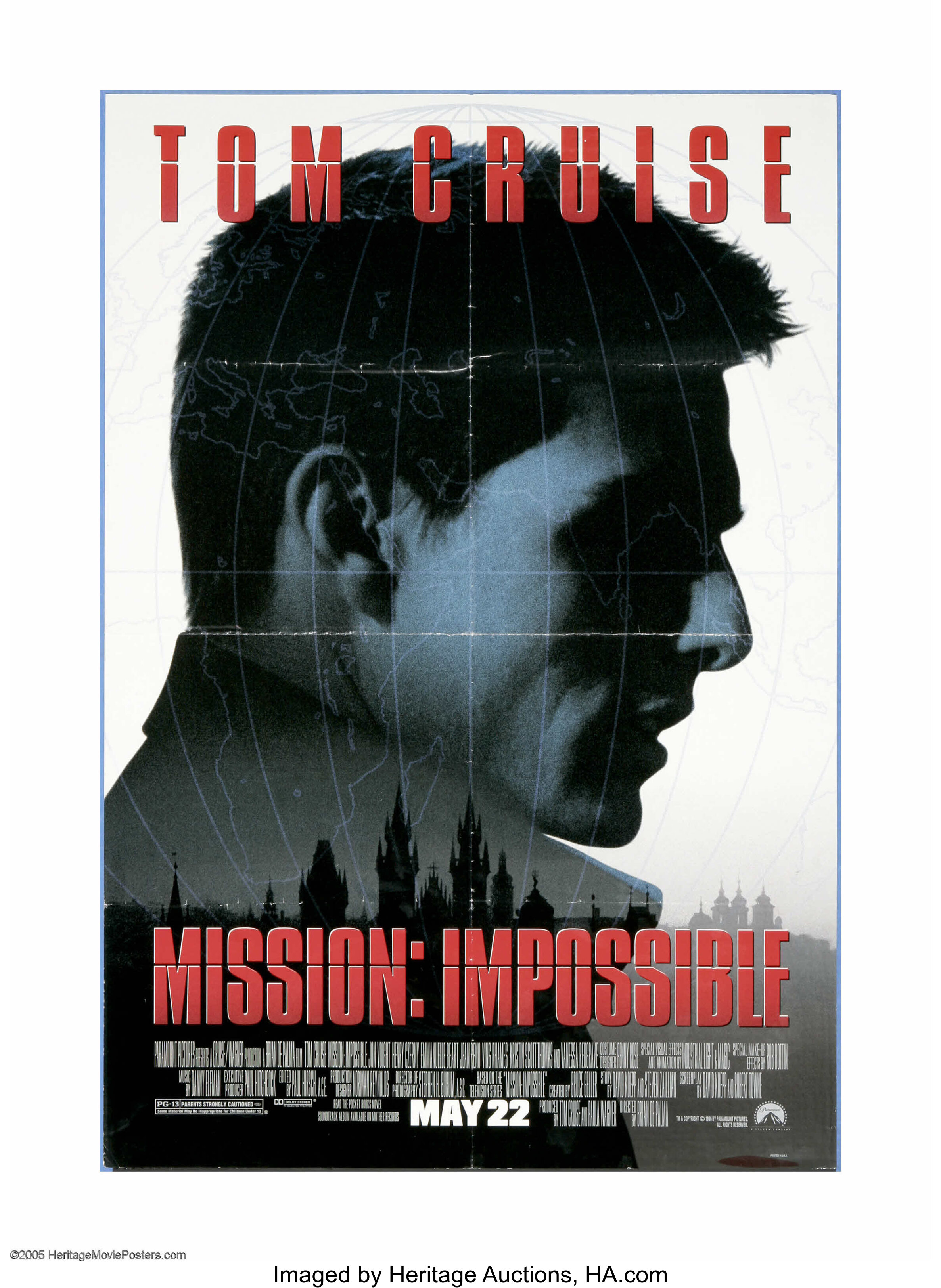 mission impossible 1996 poster