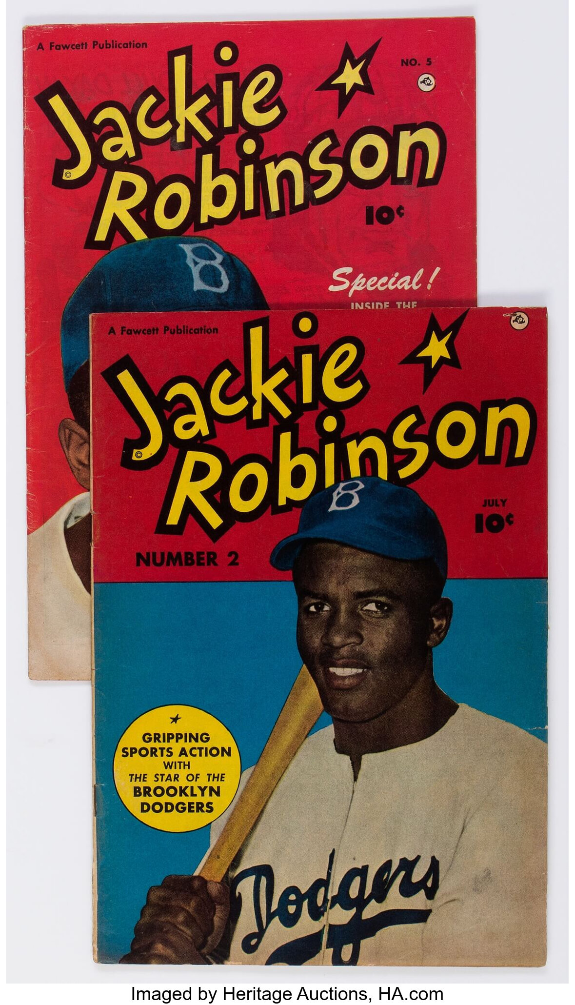 Jackie Robinson (1950) comic books 1938-1955