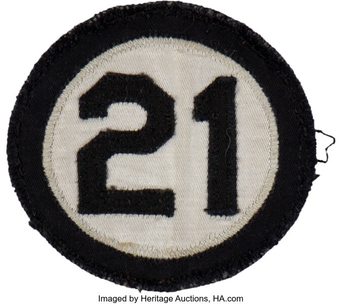 Roberto Clemente 21 Patch Baseball Jersey Patch Pirates -  Hong Kong