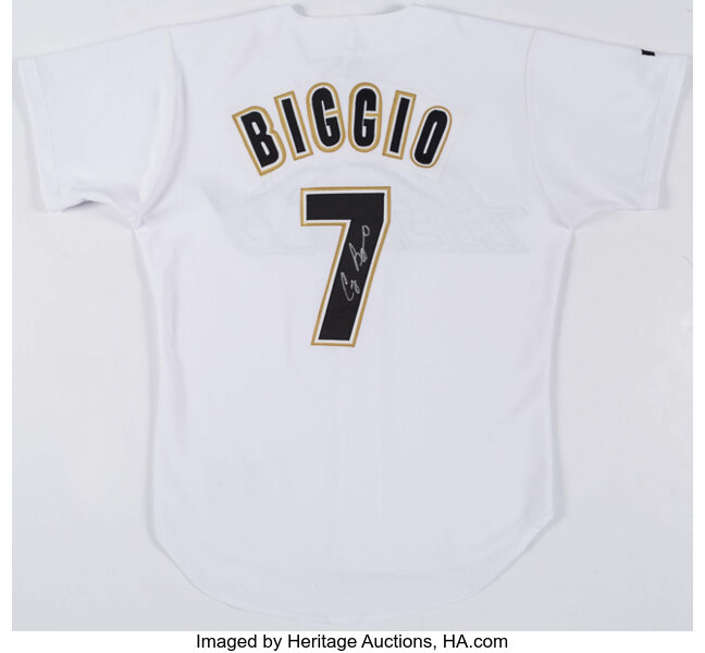 Lot Detail - Craig Biggio Signed Houston Astros Jersey