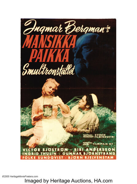 Wild Strawberries Svensk Filmindustri 1957 Finnish Poster 16 Lot Heritage Auctions