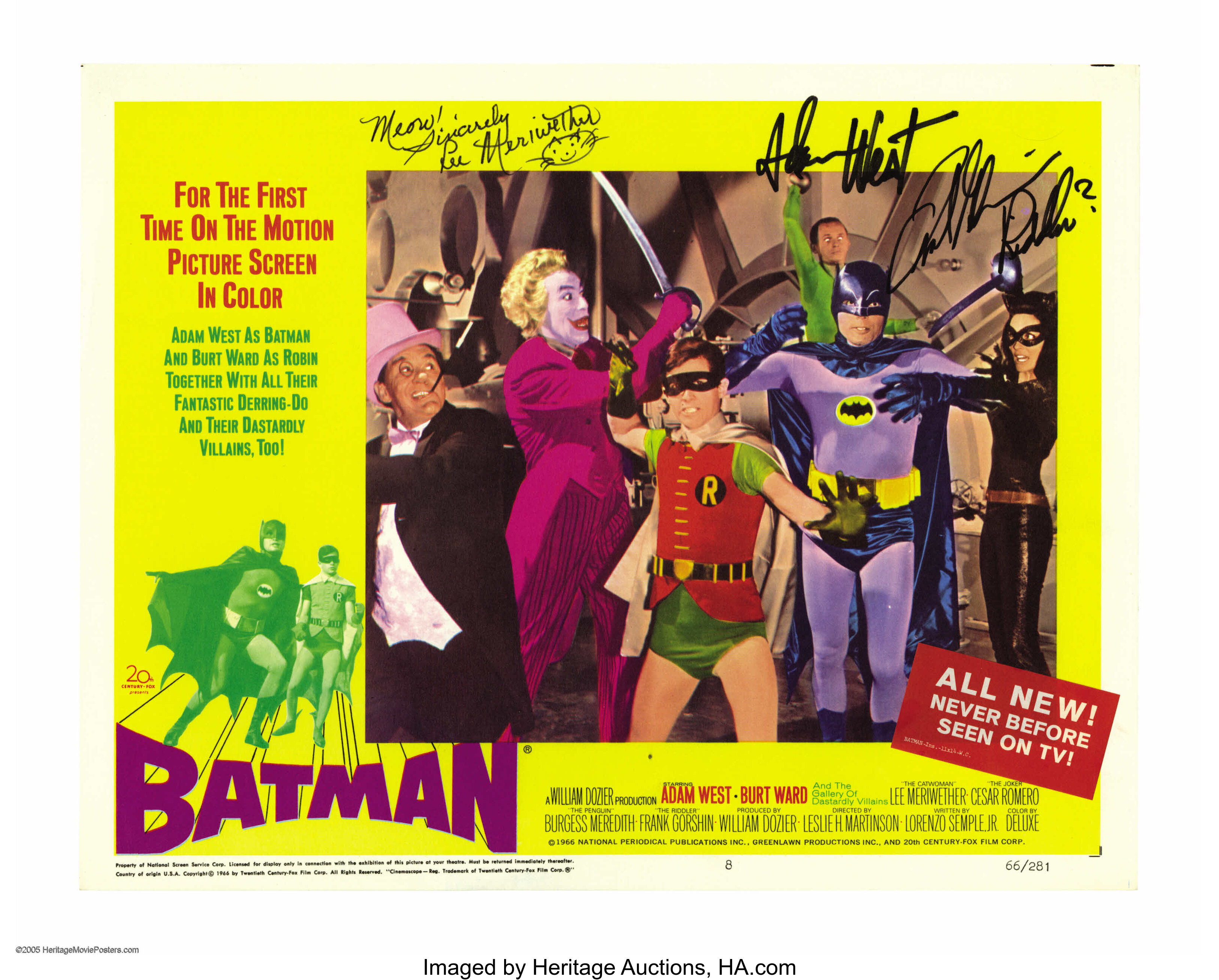 Batman (Meets Blockbuster; 1966) Whitman : Retro Reprints