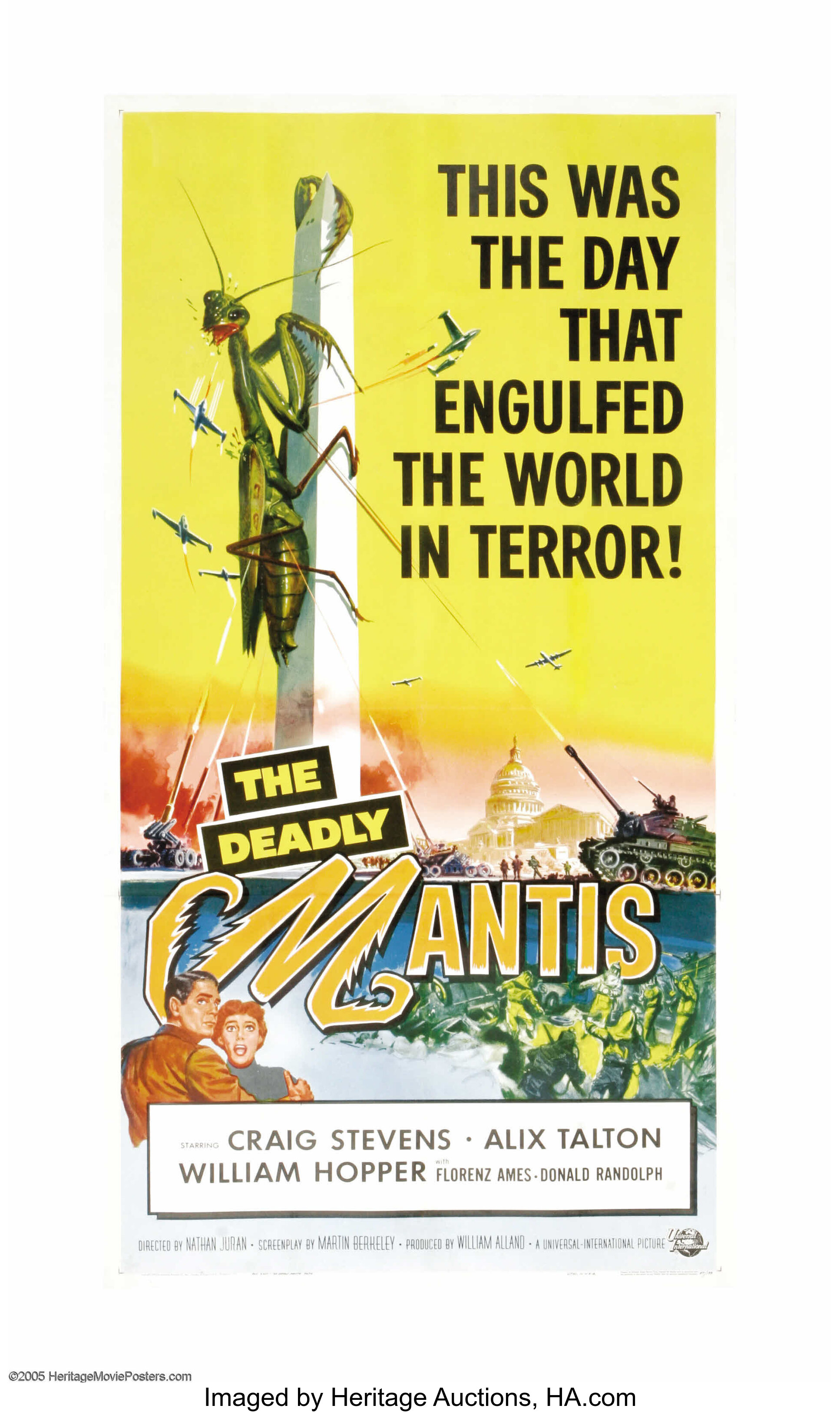 giant praying mantis movie