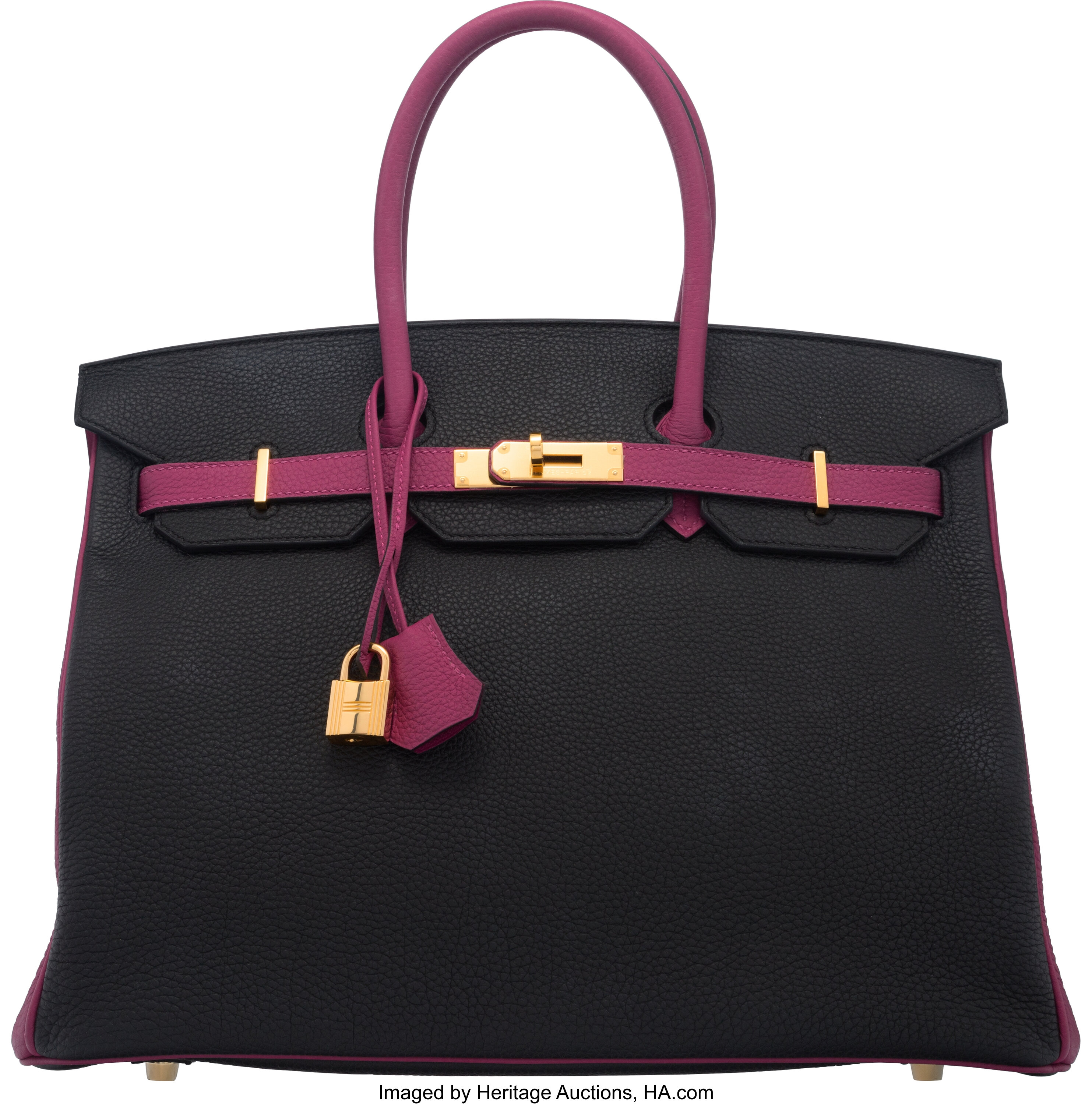 Hermes Birkin Bag 35cm Black Togo Gold Hardware