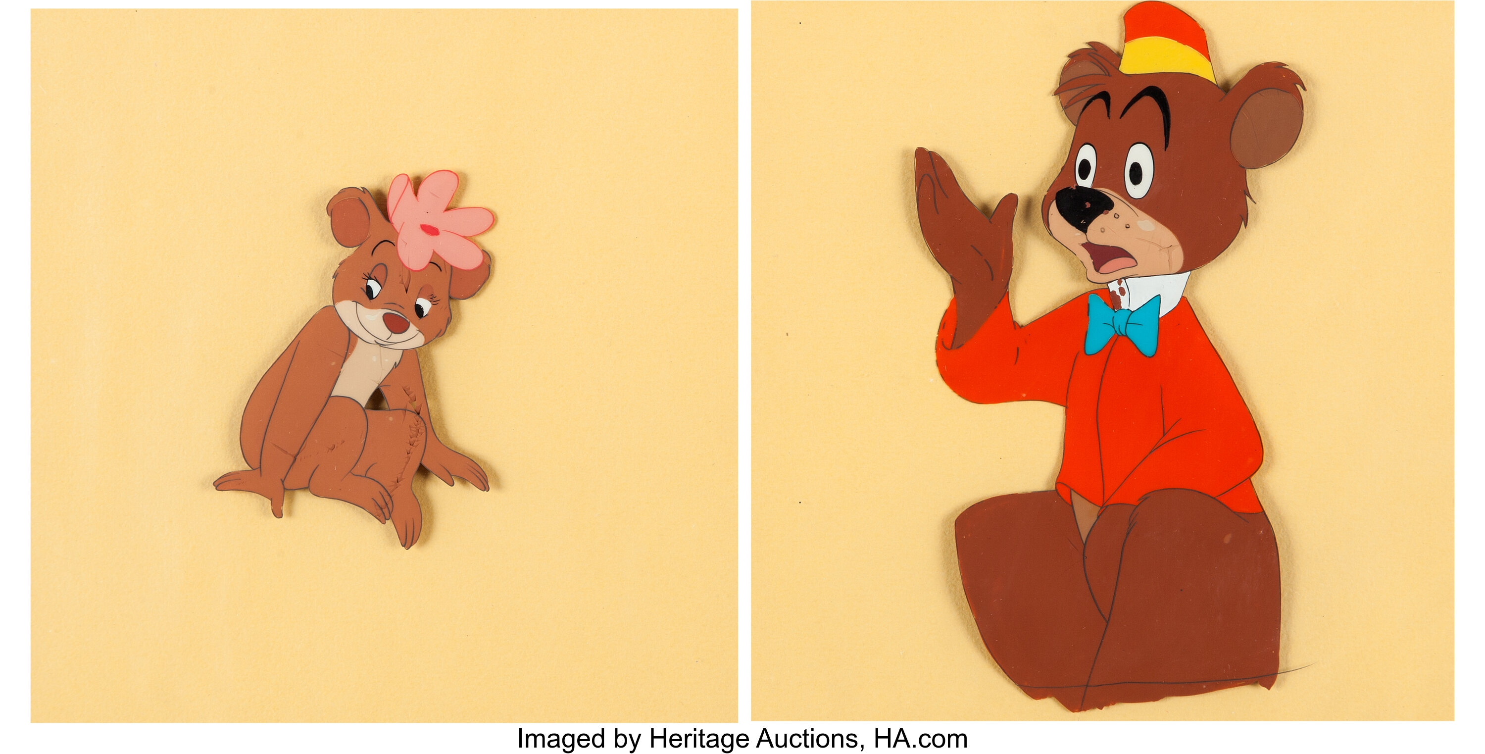 Fun And Fancy Free Bongo And Friend Production Cel Walt Disney Lot Heritage Auctions