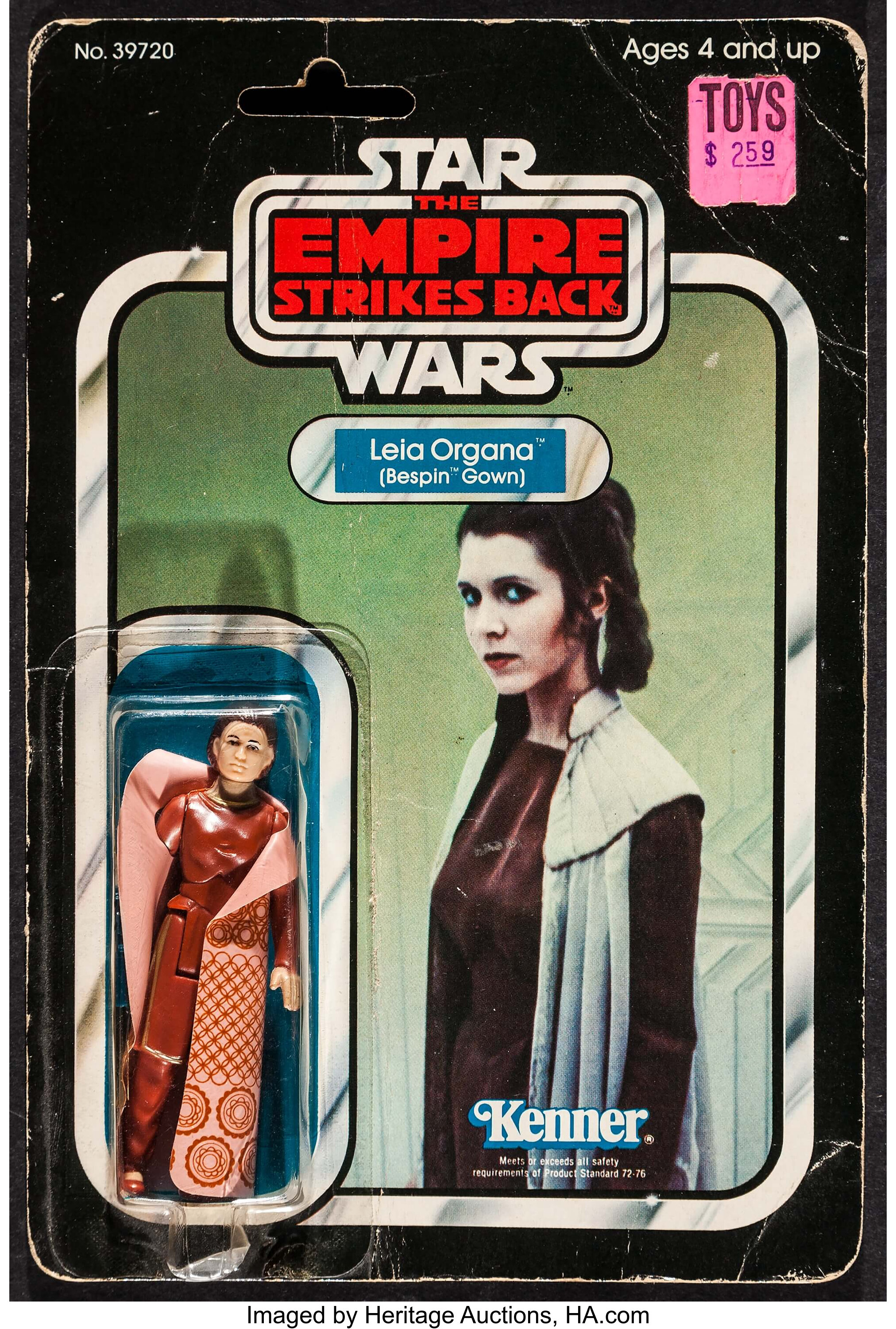 Princess leia best sale action figure 1980