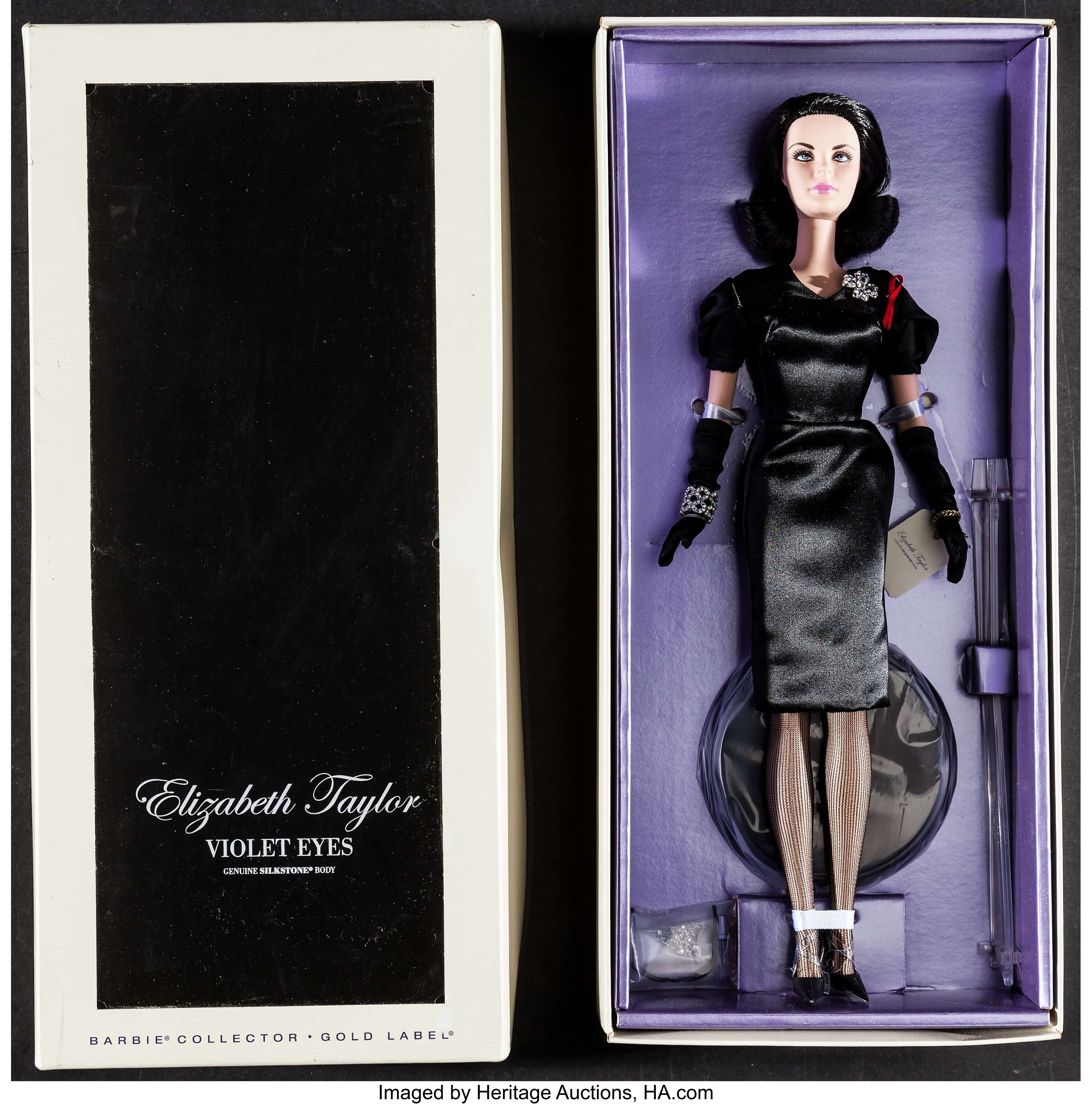 Elizabeth Taylor Violet Eyes Mattel 2012 . Unused Limited Lot