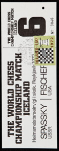 1972 Bobby Fischer vs. Boris Spassky World Chess Championship Used, Lot  #53382