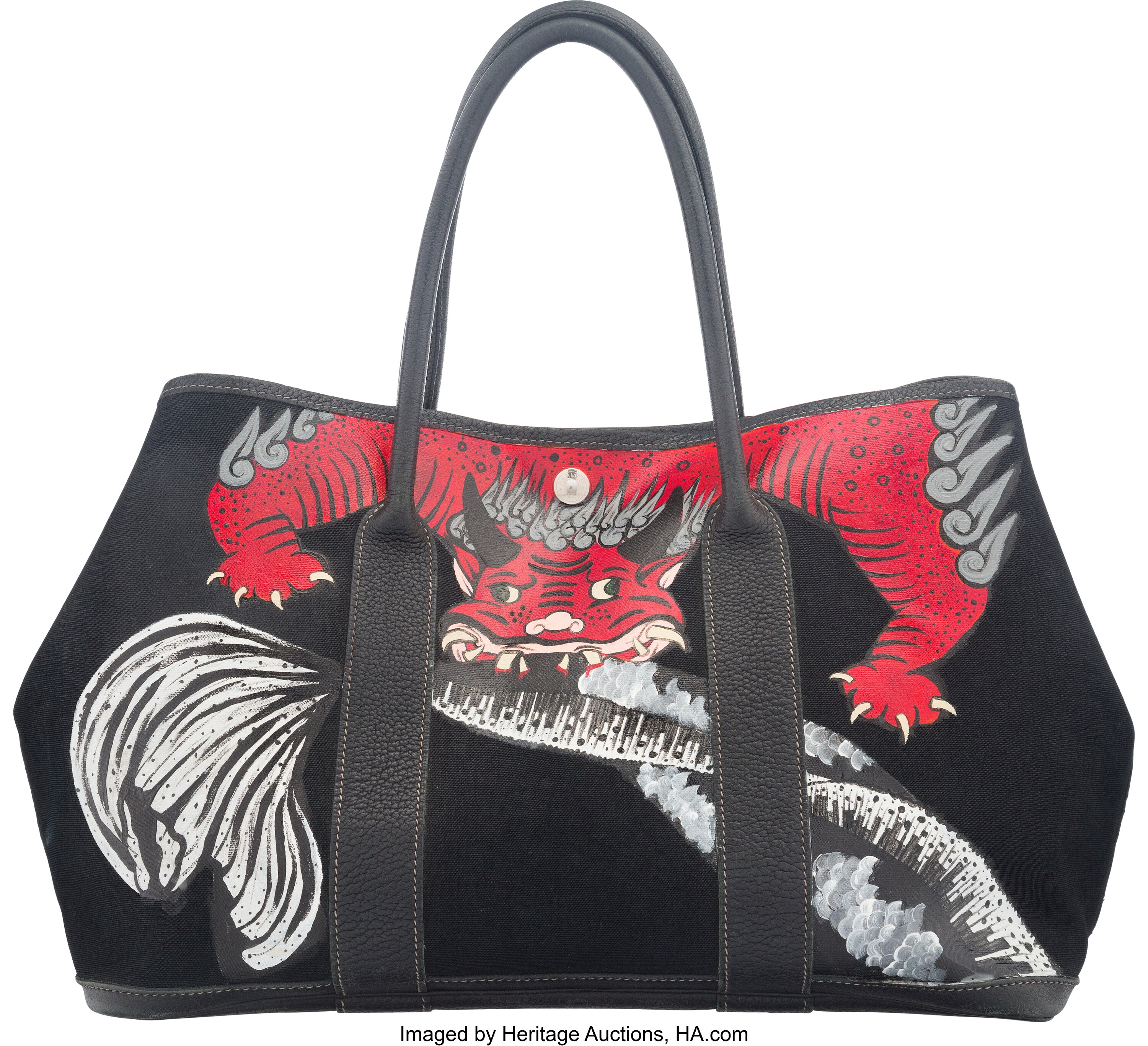 HERMES Garden file PM tote bag