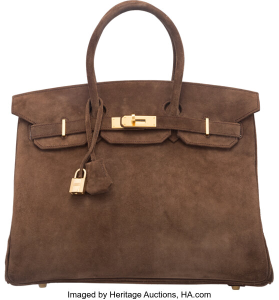 Suede Birkin  Bags, Fancy bags, Luxury bags collection