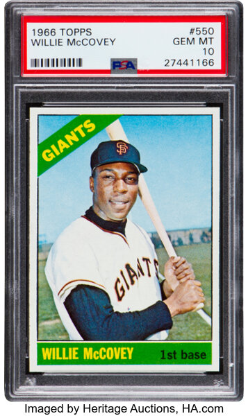 Willie McCovey (Hall of Fame) Baseball Cards