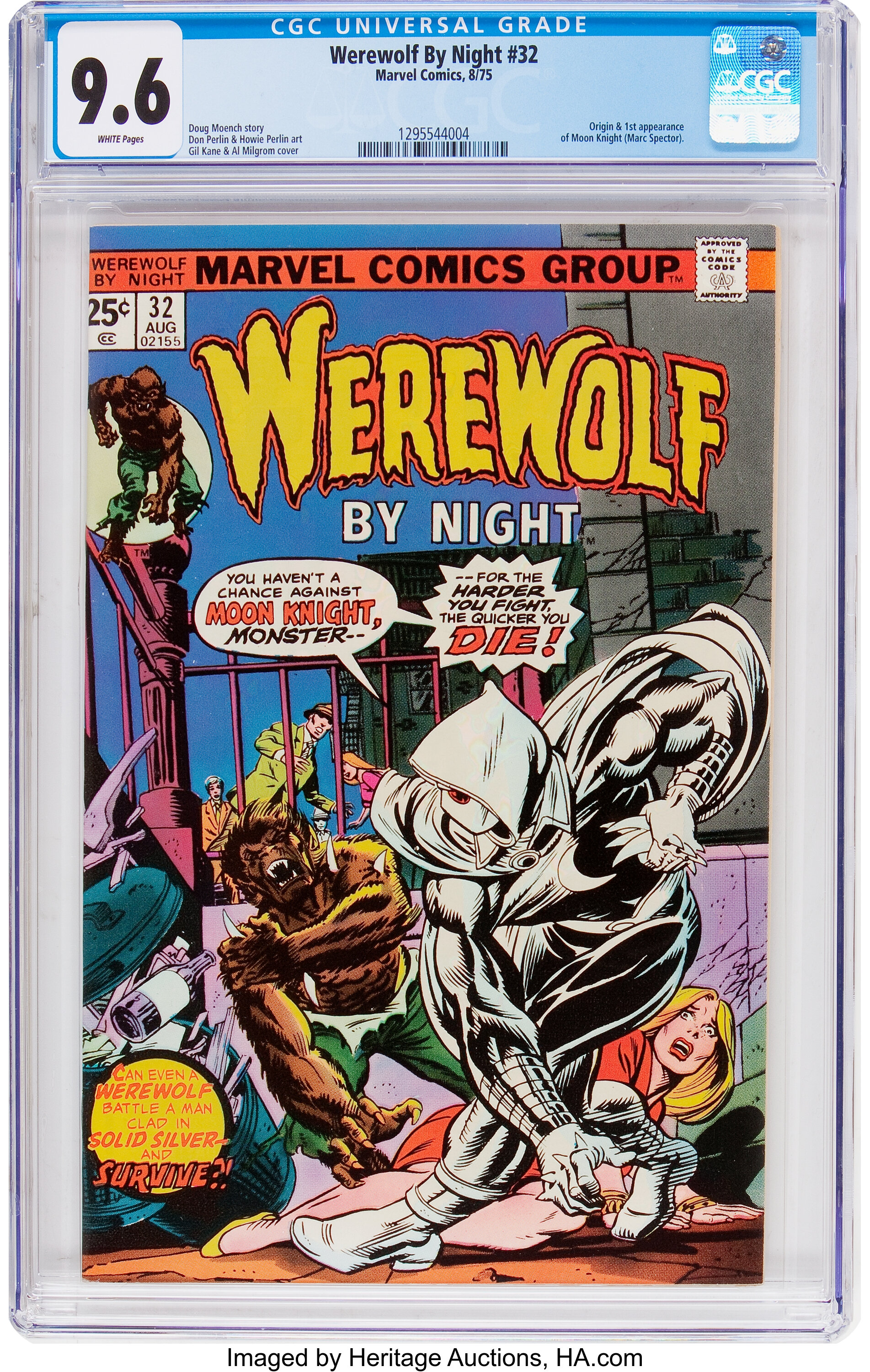 Werewolf by Night #32 (Marvel, 1975) CGC NM+ 9.6 White pages.... | Lot ...