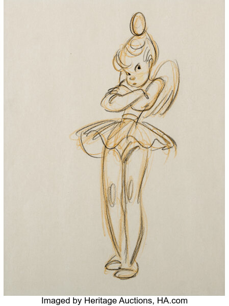 disney concept art tinkerbell