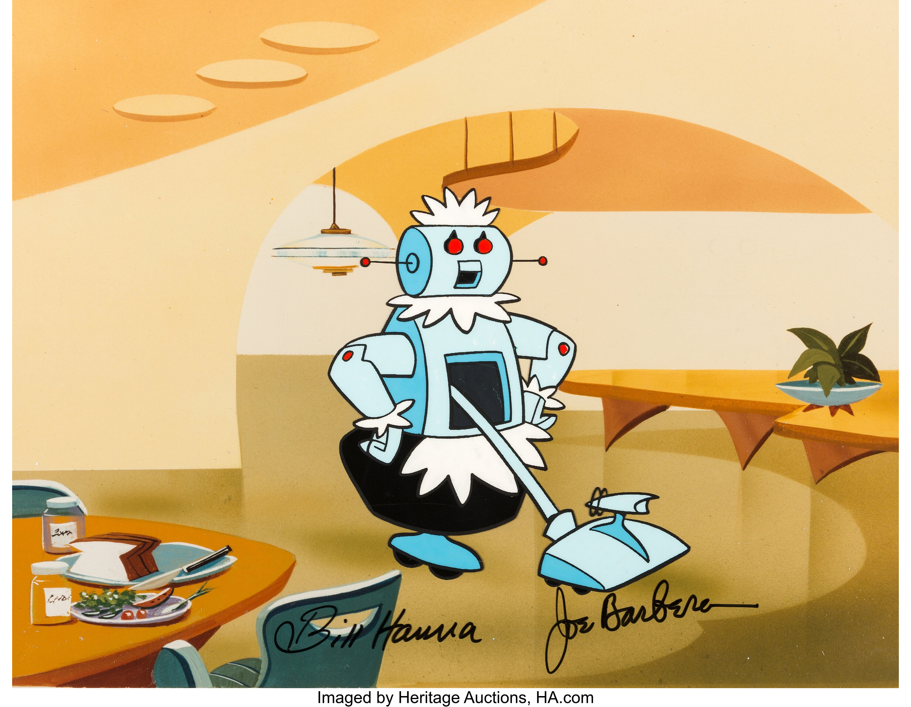 The Jetsons Rosie the Robot Publicity Cel (Hanna-Barbera, 1985).... | Lot  #97570 | Heritage Auctions