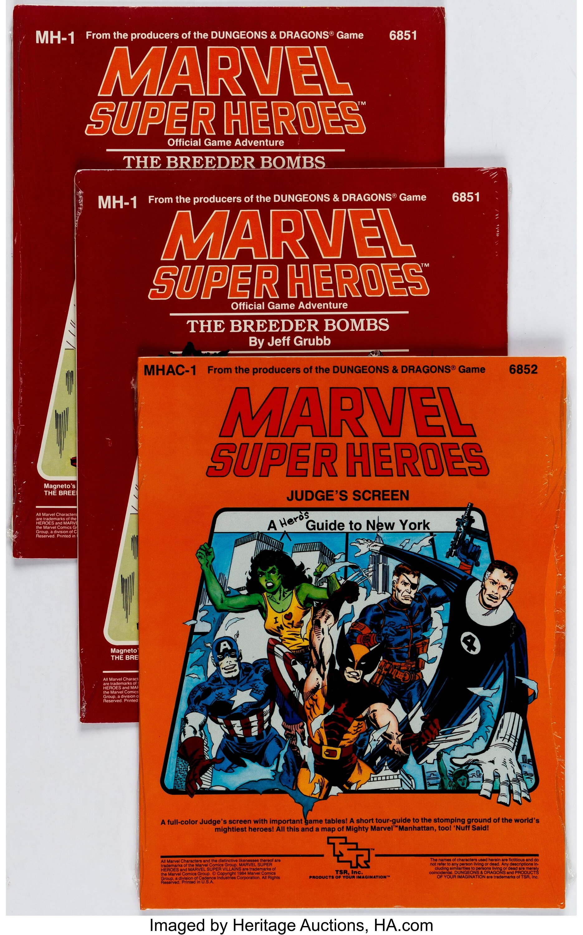 marvel super heroes role playing game