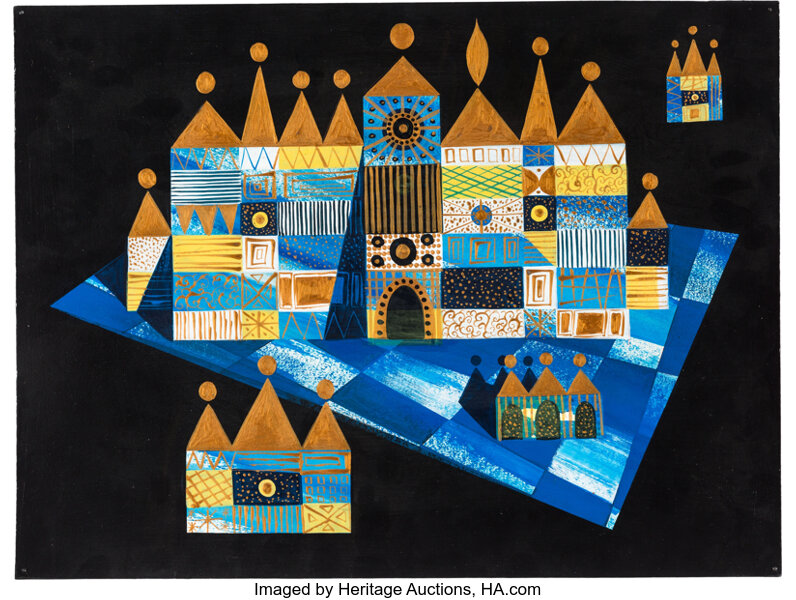 Mary Blair It S A Small World Concept Painting Walt Disney Lot Heritage Auctions