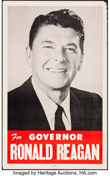 Image result for reagan for governor images