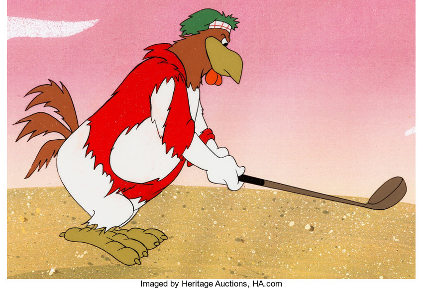 Raw Raw Rooster Foghorn Leghorn Production Cel Warner