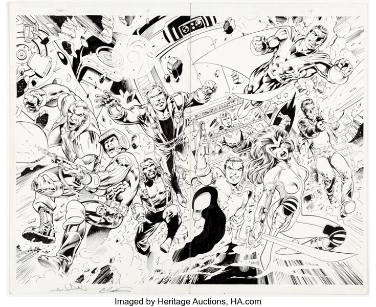 Think Tank Original Art For Sale 