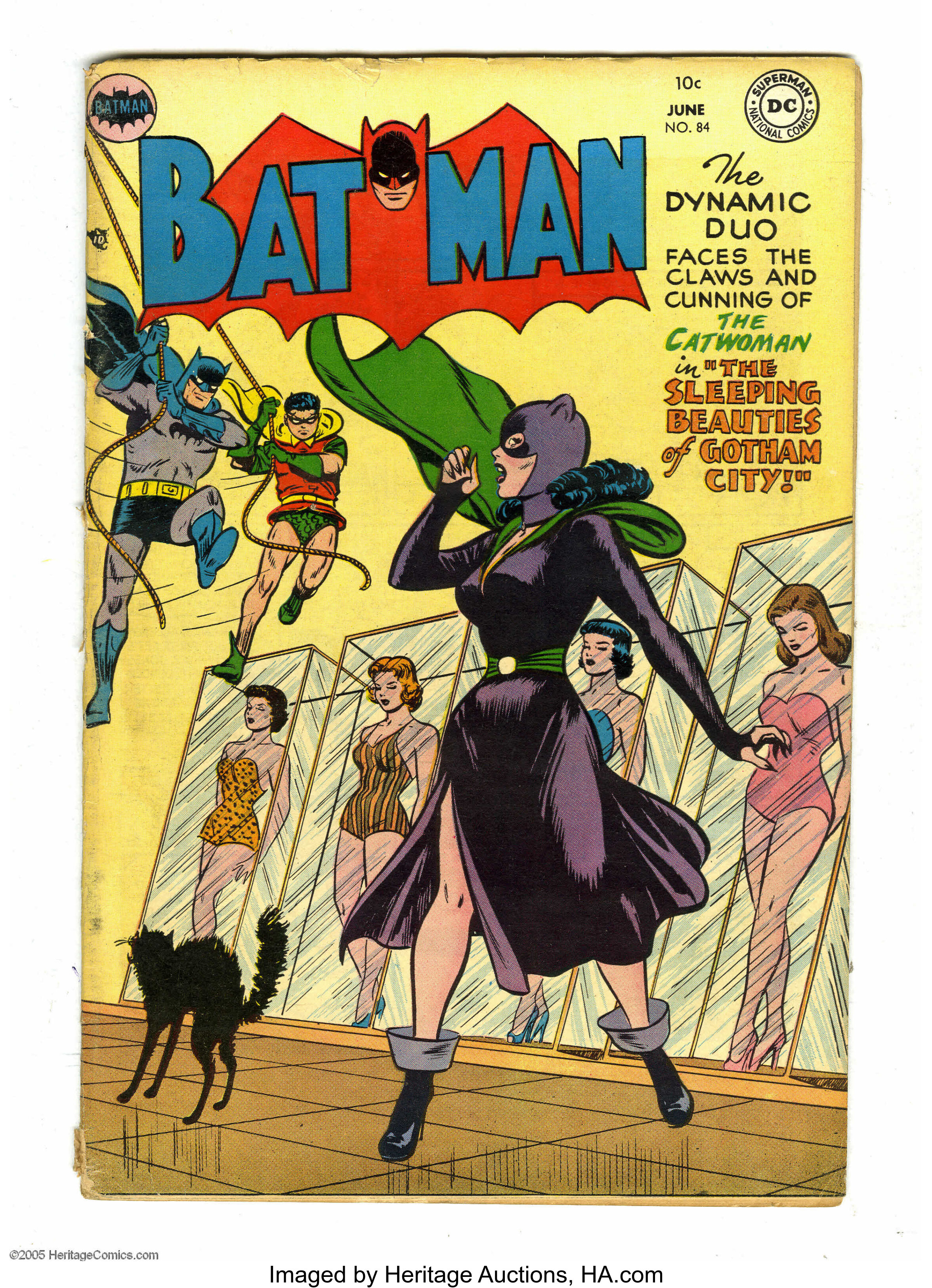 Batman #84 (DC, 1954) Condition: GD/VG. Catwoman cover story. Win | Lot  #17114 | Heritage Auctions