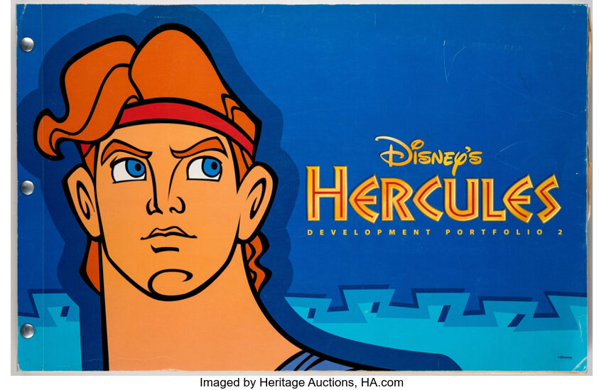 Hercules Development Portfolio #2 Style Guide Book (Walt Disney, | Lot  #12530 | Heritage Auctions