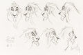 The Lion King Size Comparison Model Sheet Original Art Group of 2 | Lot ...