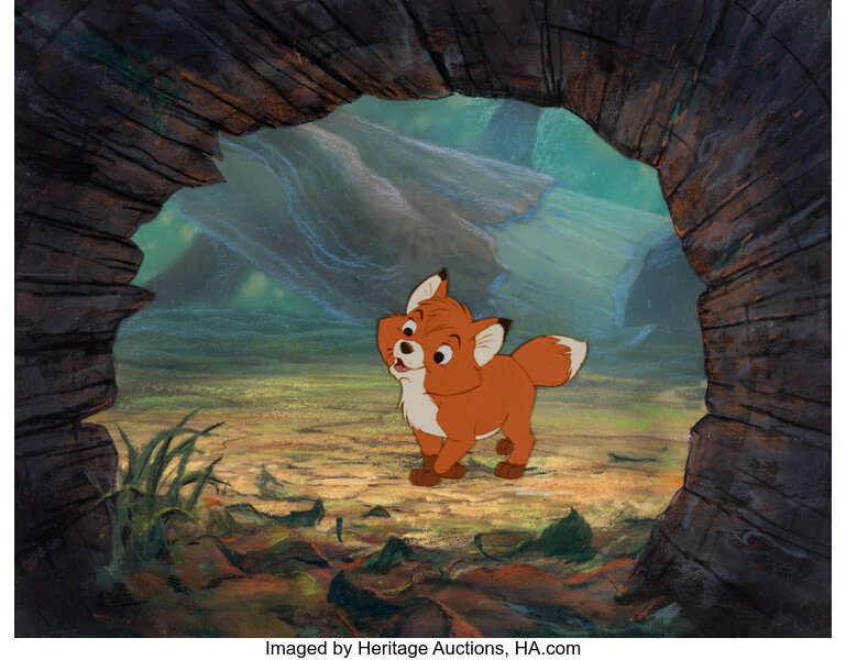 Disney Fox And The Hound Paint By Numbers 