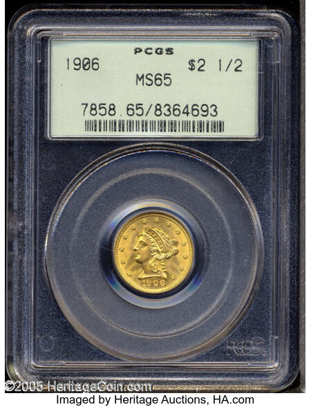 1906 2 12 Ms65 Pcgs A Delightful Example Of Quarter Eagle