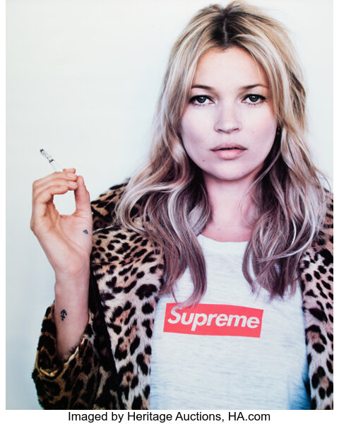 Supreme. Kate Moss, poster, 2012. Screenprint in colors on paper