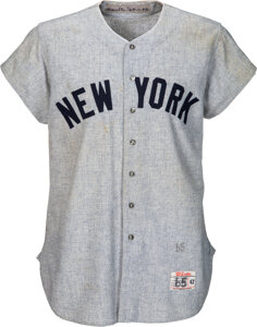 Lot Detail - 1979 ROY WHITE NEW YORK YANKEES GAME WORN ROAD JERSEY (MEARS  A10)