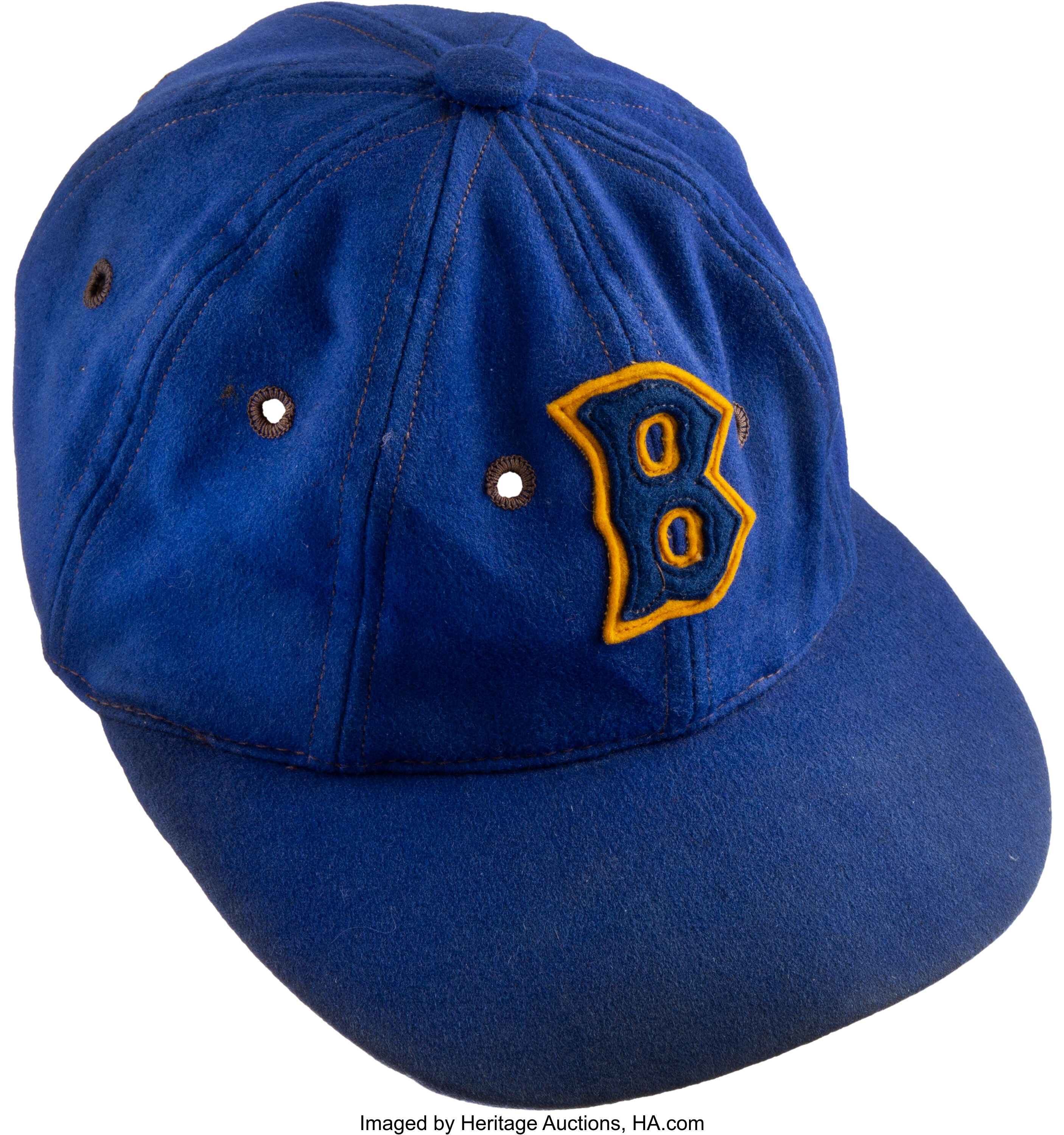 1936-37 Bill McKechnie Boston Bees Game Worn Cap. .  Baseball, Lot  #80298