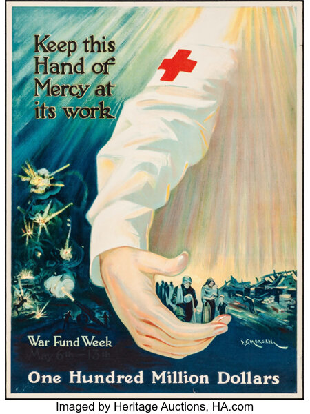 World War I Propaganda (Second War 1918 / American Red | Lot #54496 | Heritage Auctions