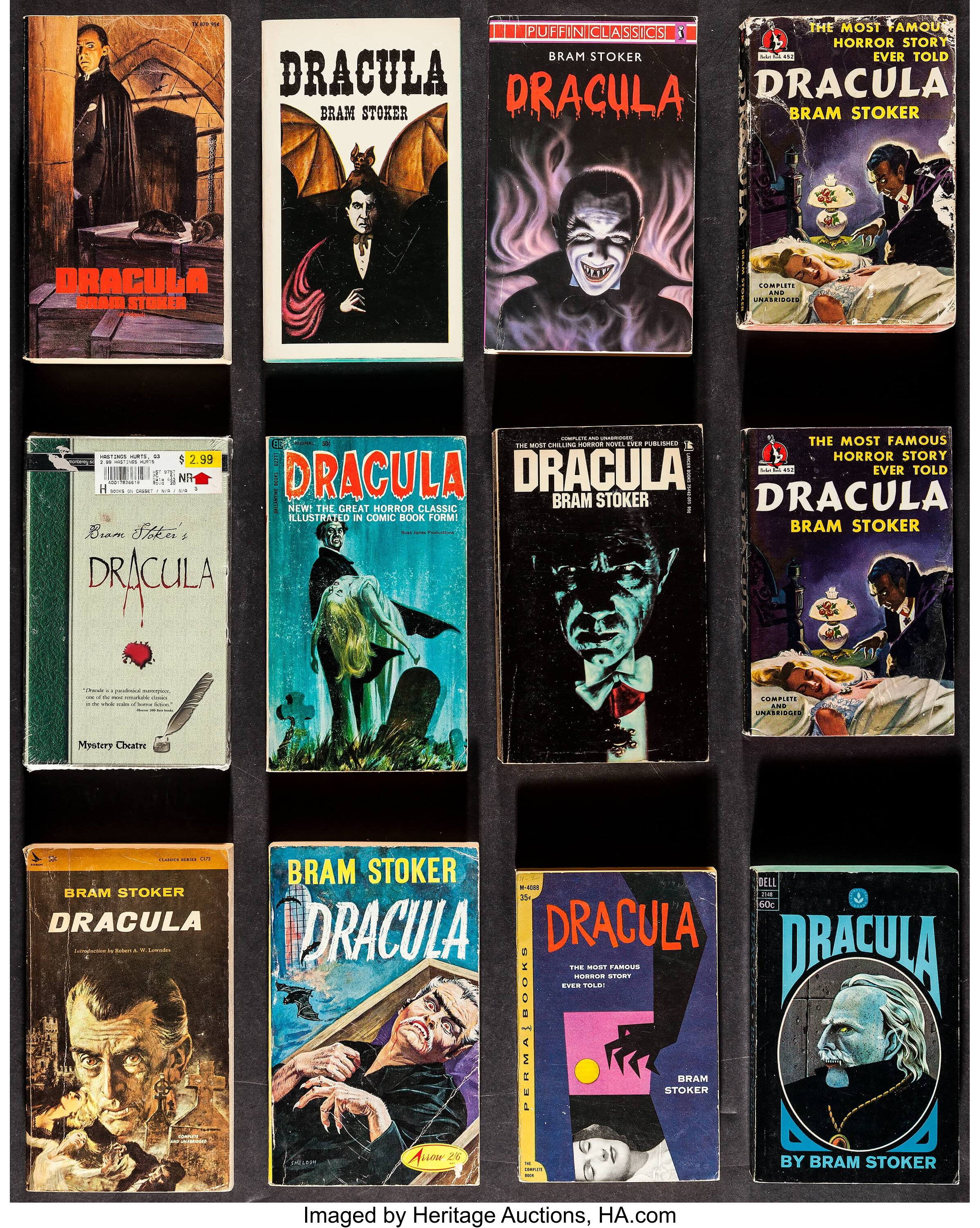 Dracula Book Tote | Classic Horror Book Bag | Storiarts