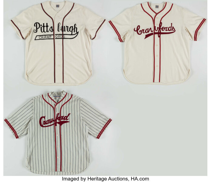Pittsburgh Crawfords #17 Ebbets Field Flannels Baseball Jersey