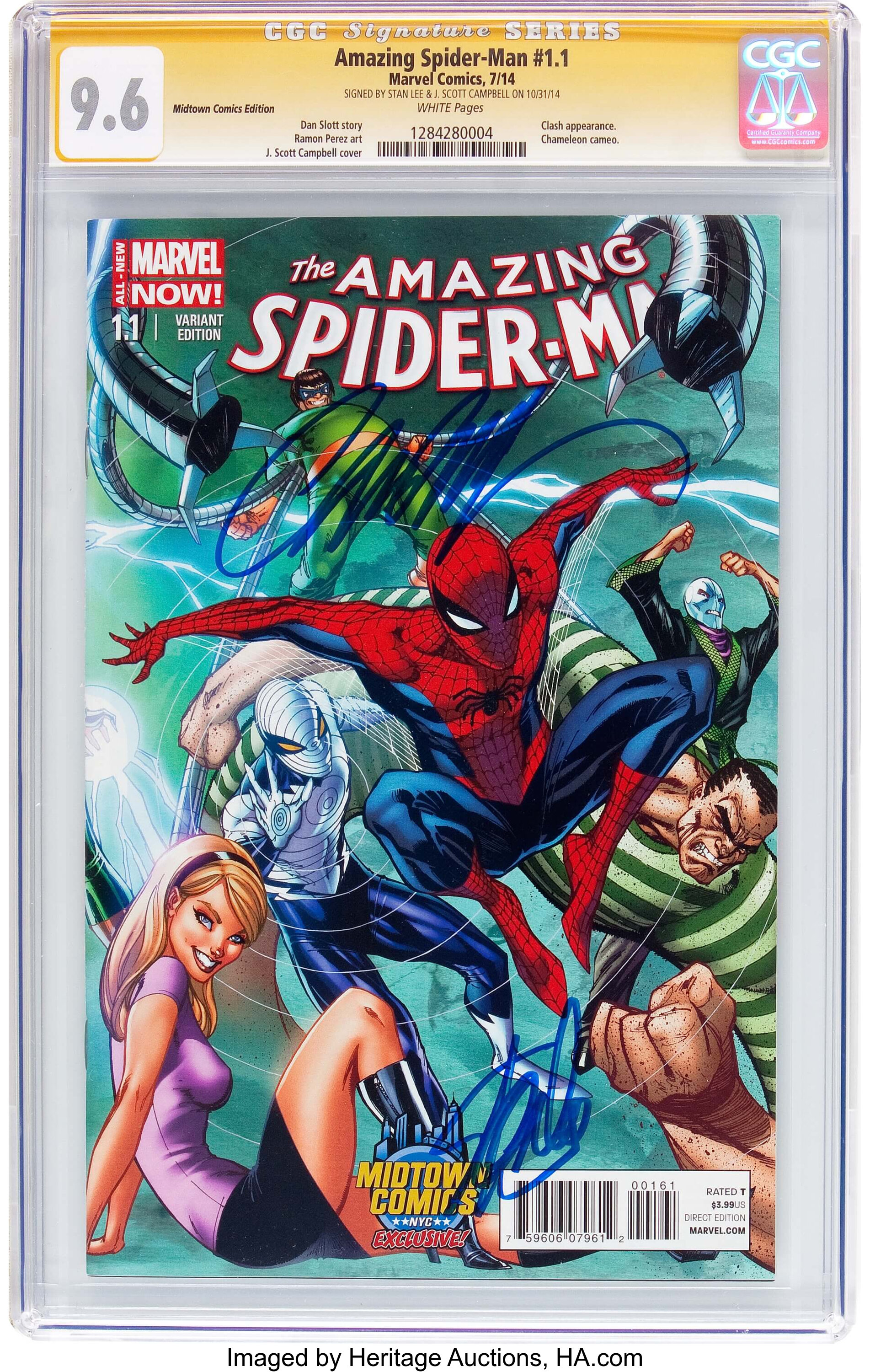 The Amazing Spider-Man # Midtown Comics Edition Variant - | Lot #14310 |  Heritage Auctions