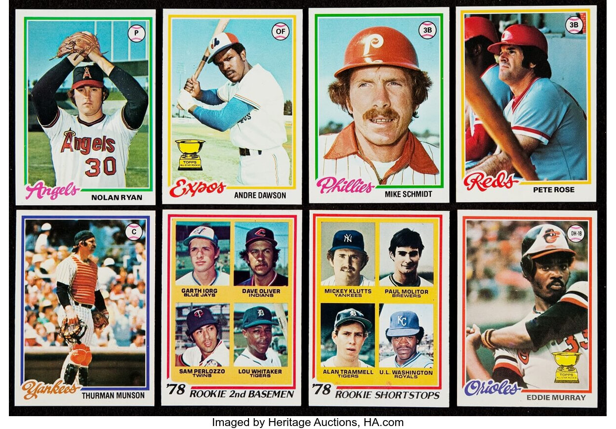 1978 Topps Baseball Complete Set (726). ... Baseball Cards Sets | Lot ...