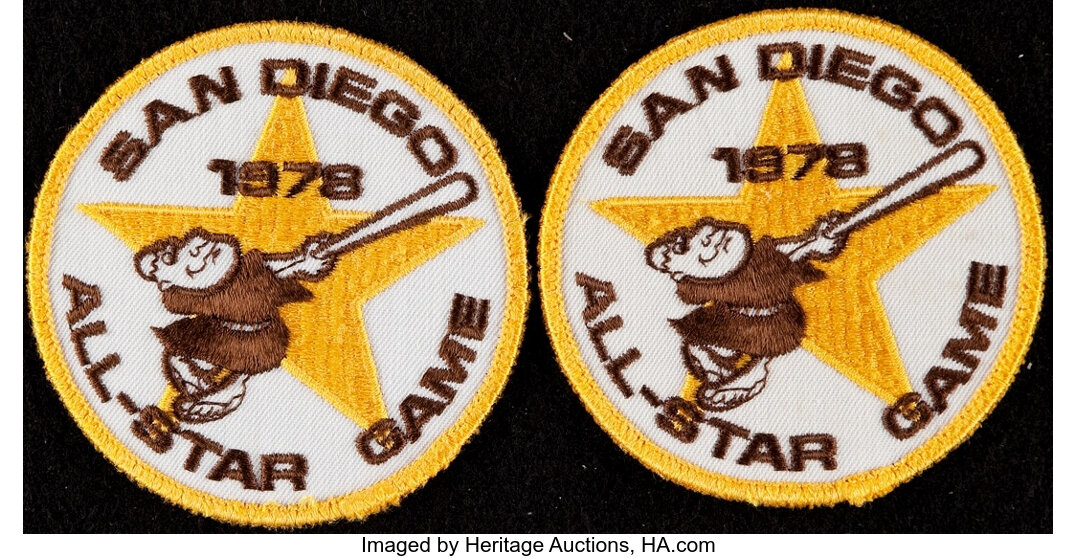 San Diego Padres Replica 1978 All-Star Game Patch