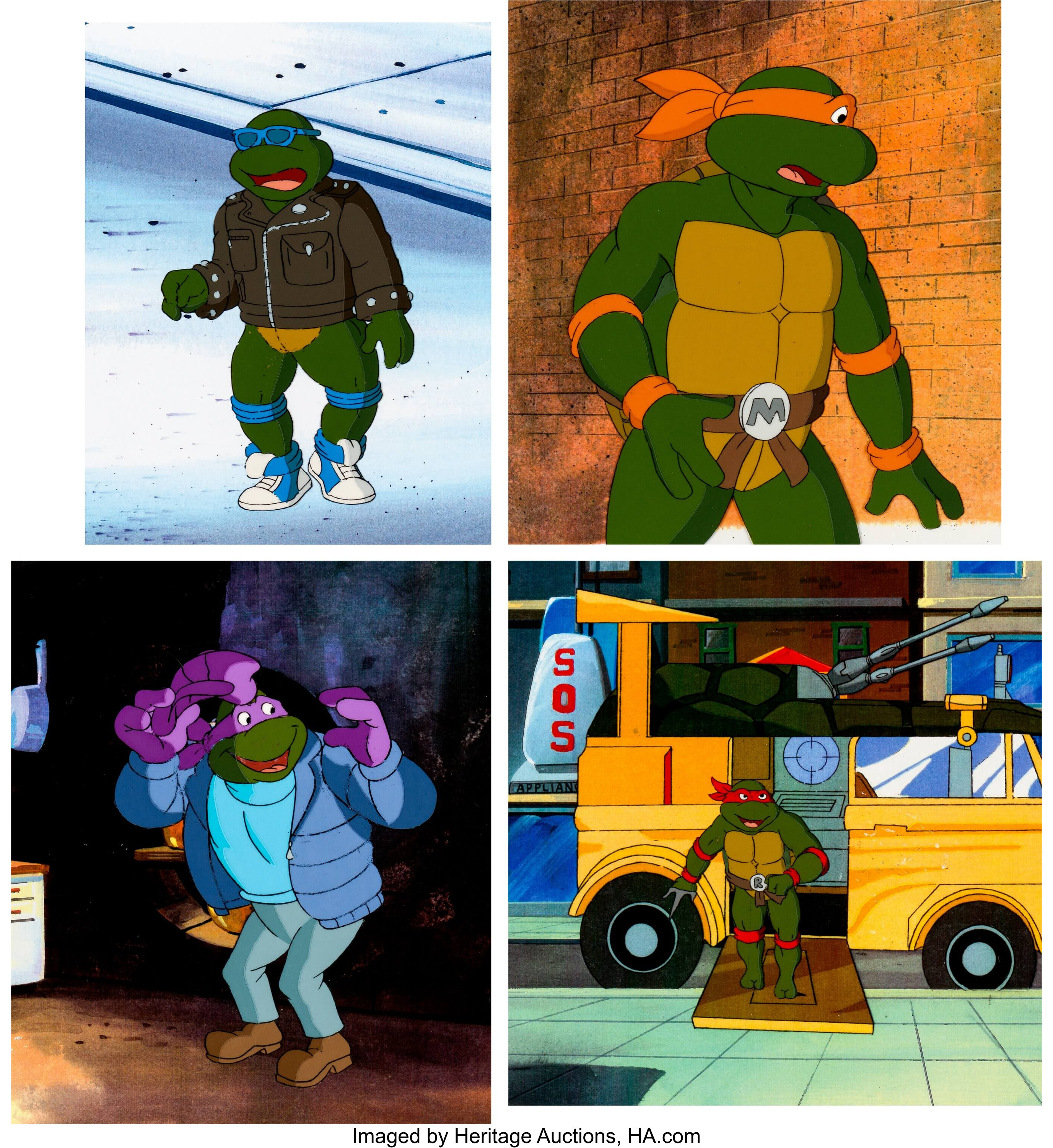 Teenage Mutant Ninja Artists Tmnt Leonardo Donatello Raphael 