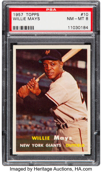 Lot Detail - 1957 Willie Mays New York Giants Game-Used Home