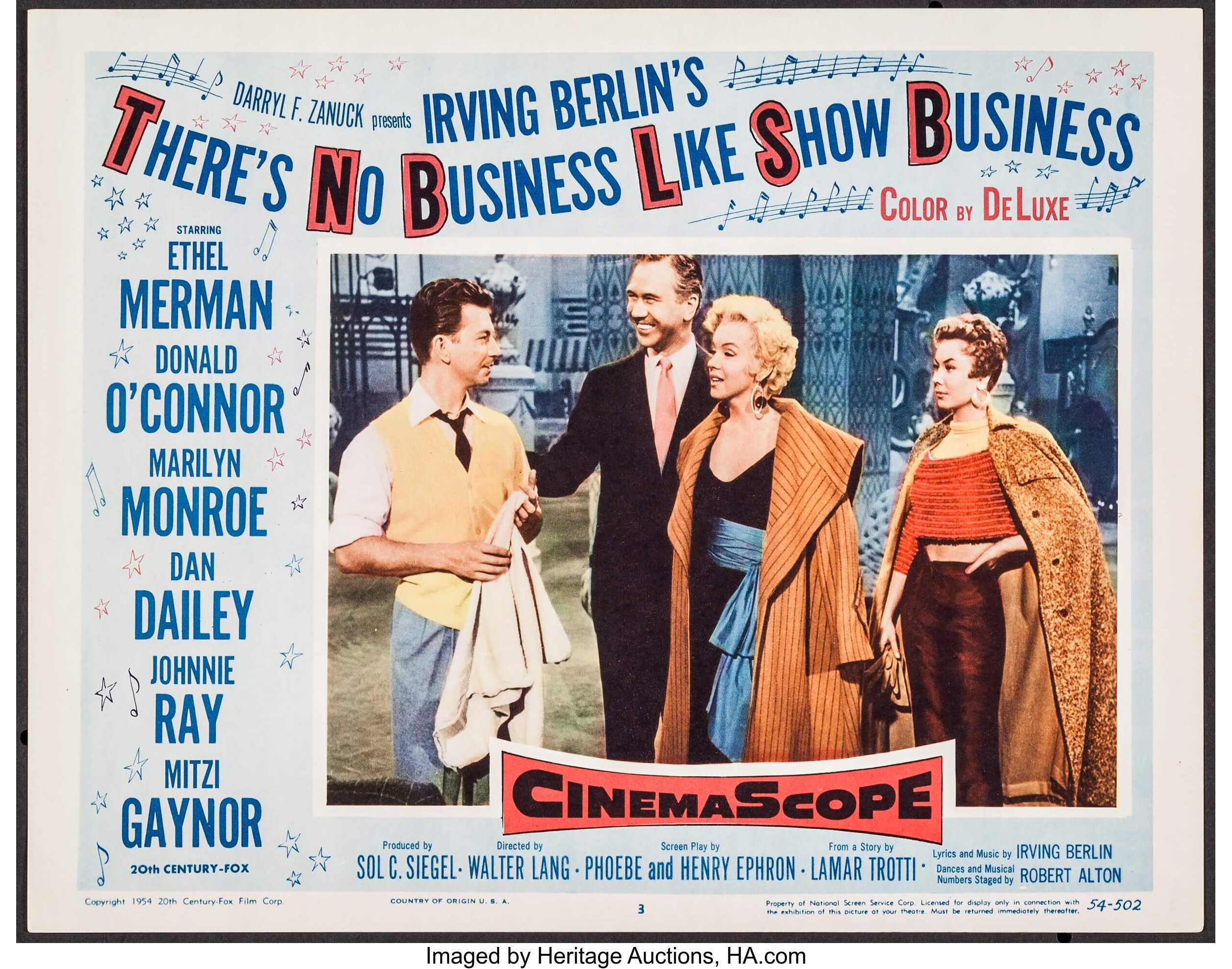 There's No Business Like Show Business (20th Century Fox, 1954