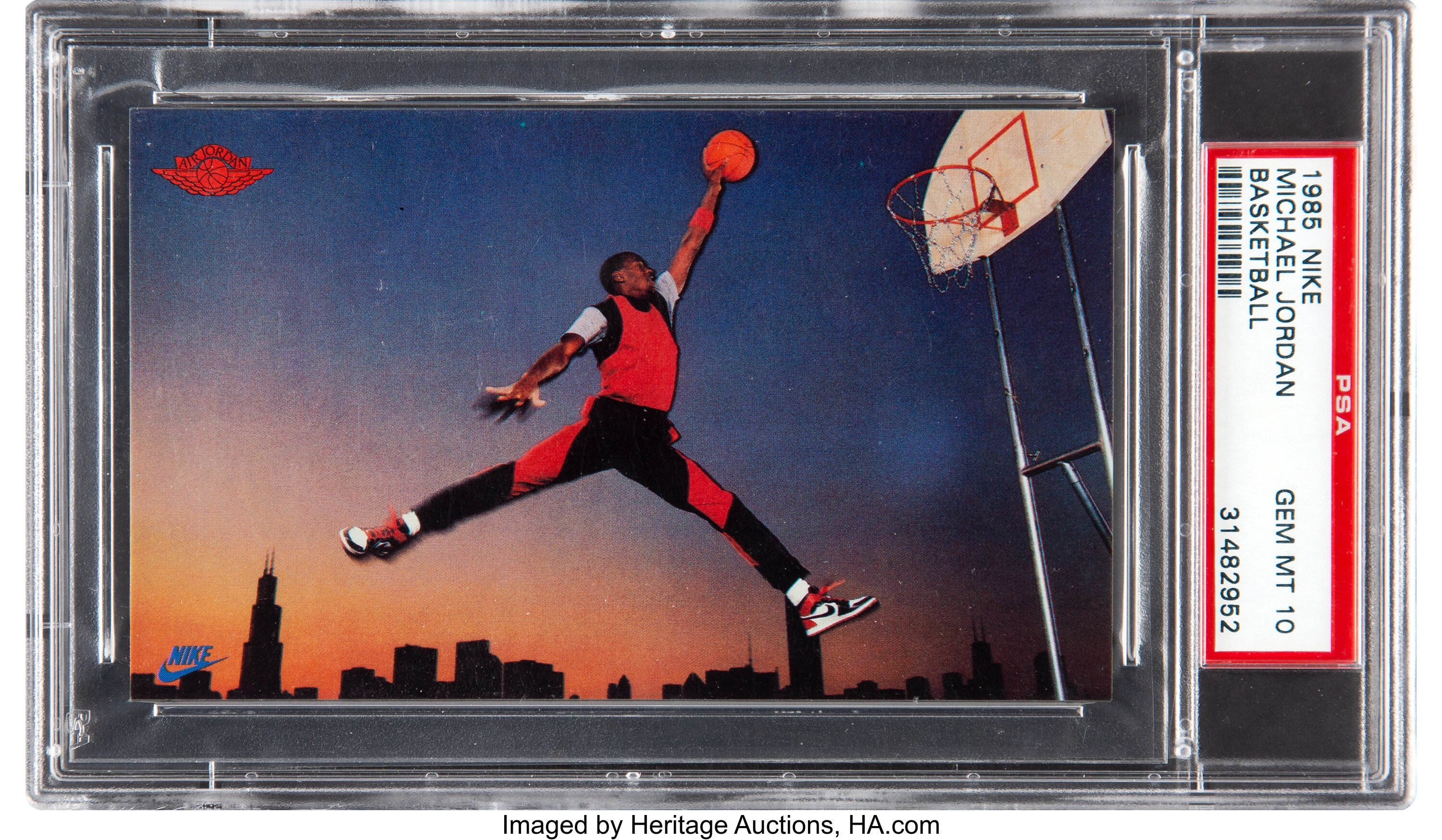 2 RARE AIR PROMO CARDS MICHAEL JORDAN