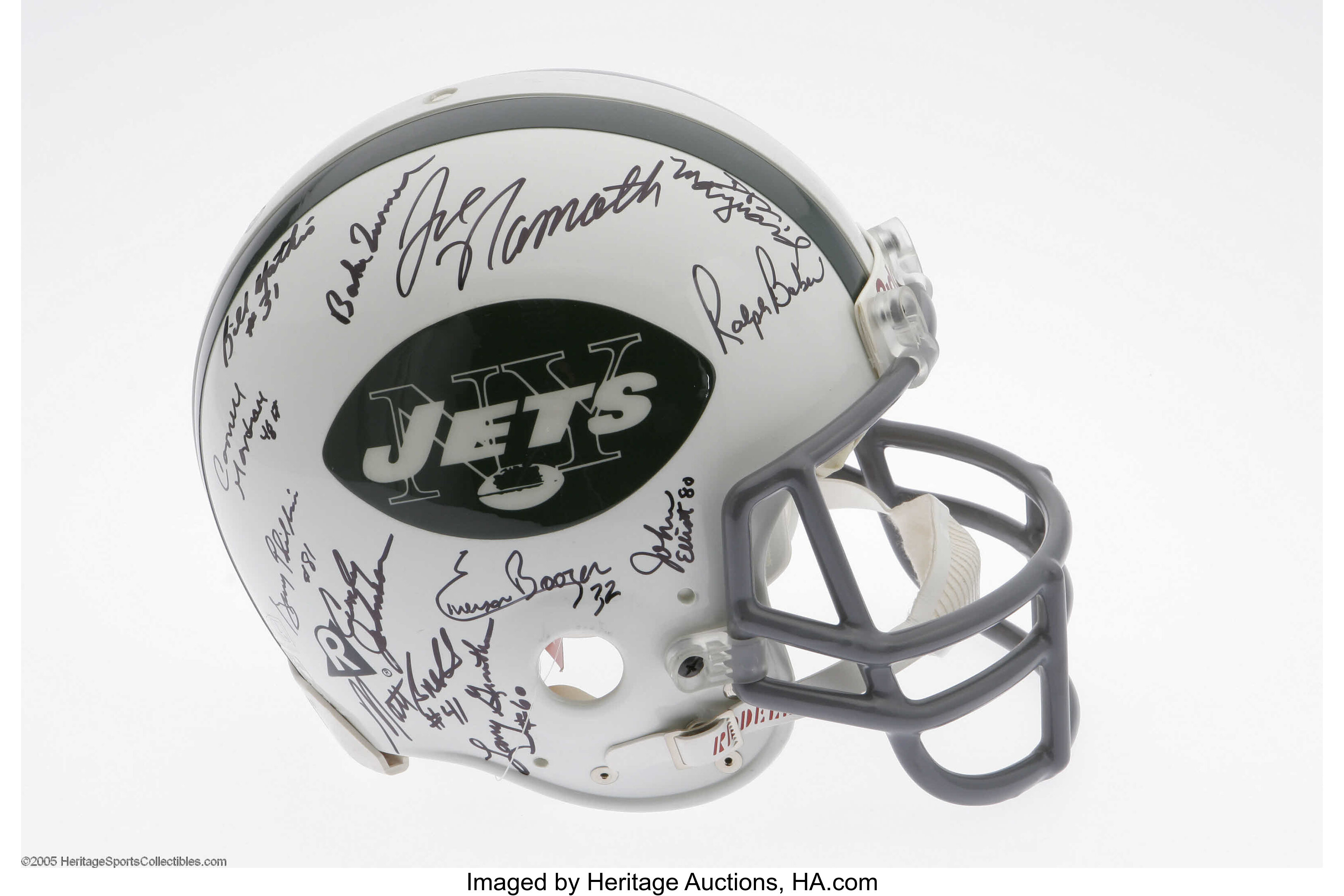 Lot Detail - 1969 New York Jets Team Signed Super Bowl III