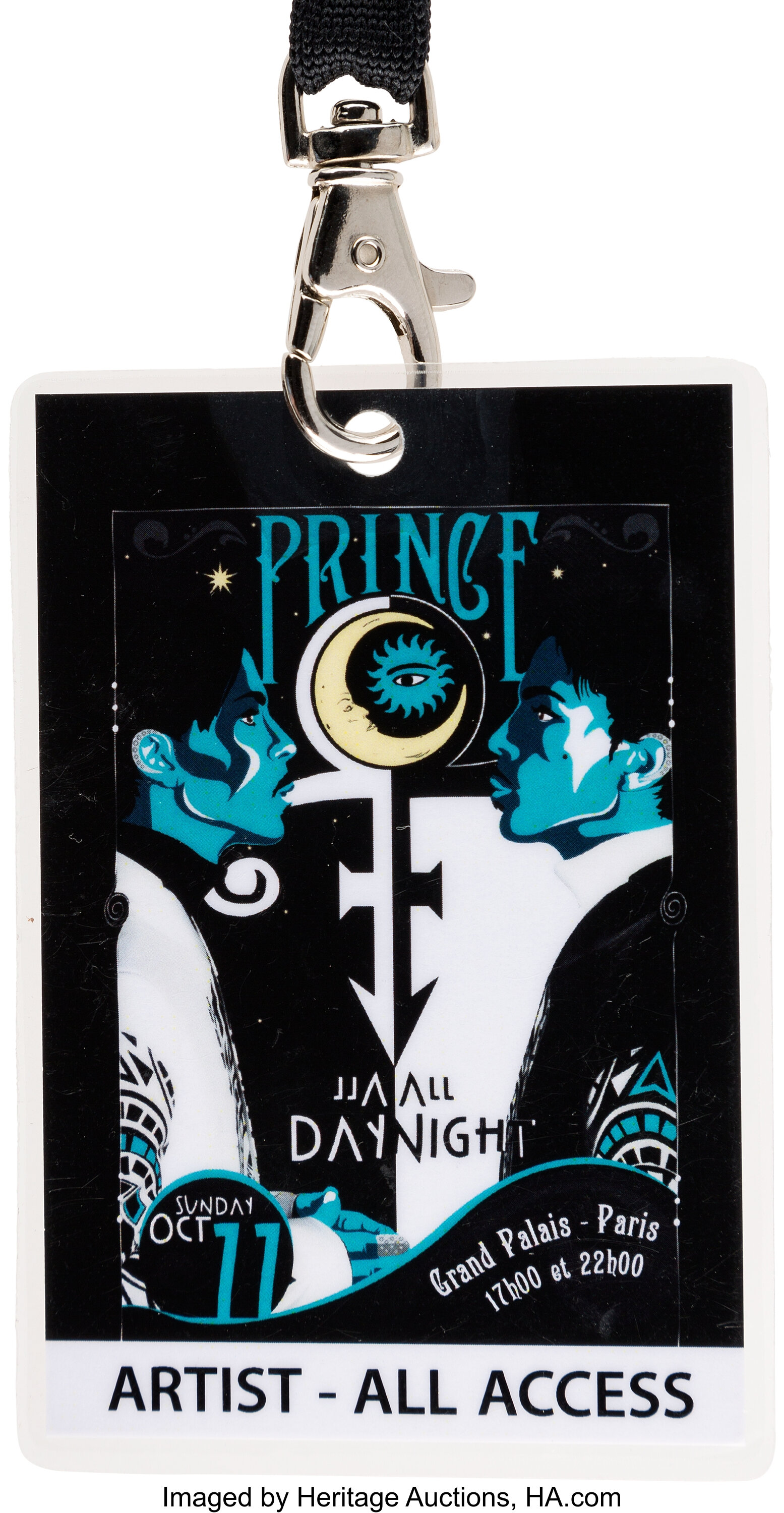 Prince S Personal Artist Backstage Pass All Day All Night Lot 419 Heritage Auctions