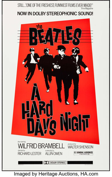 A Hard Day S Night Universal R 1981 International Poster 24 X Lot Heritage Auctions