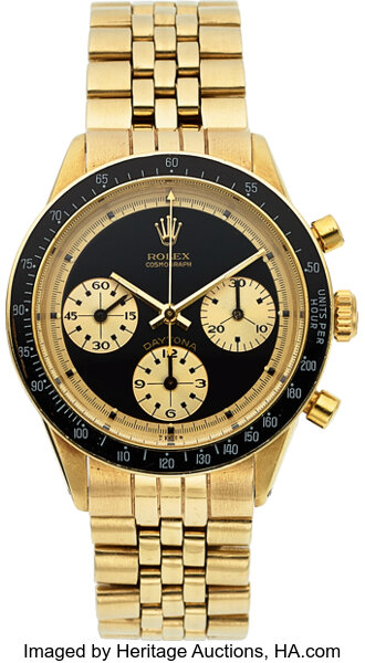 Rolex JPS Paul Newman Daytona Tudor Big Crown Submariner Lift Heritage Auctions Watches