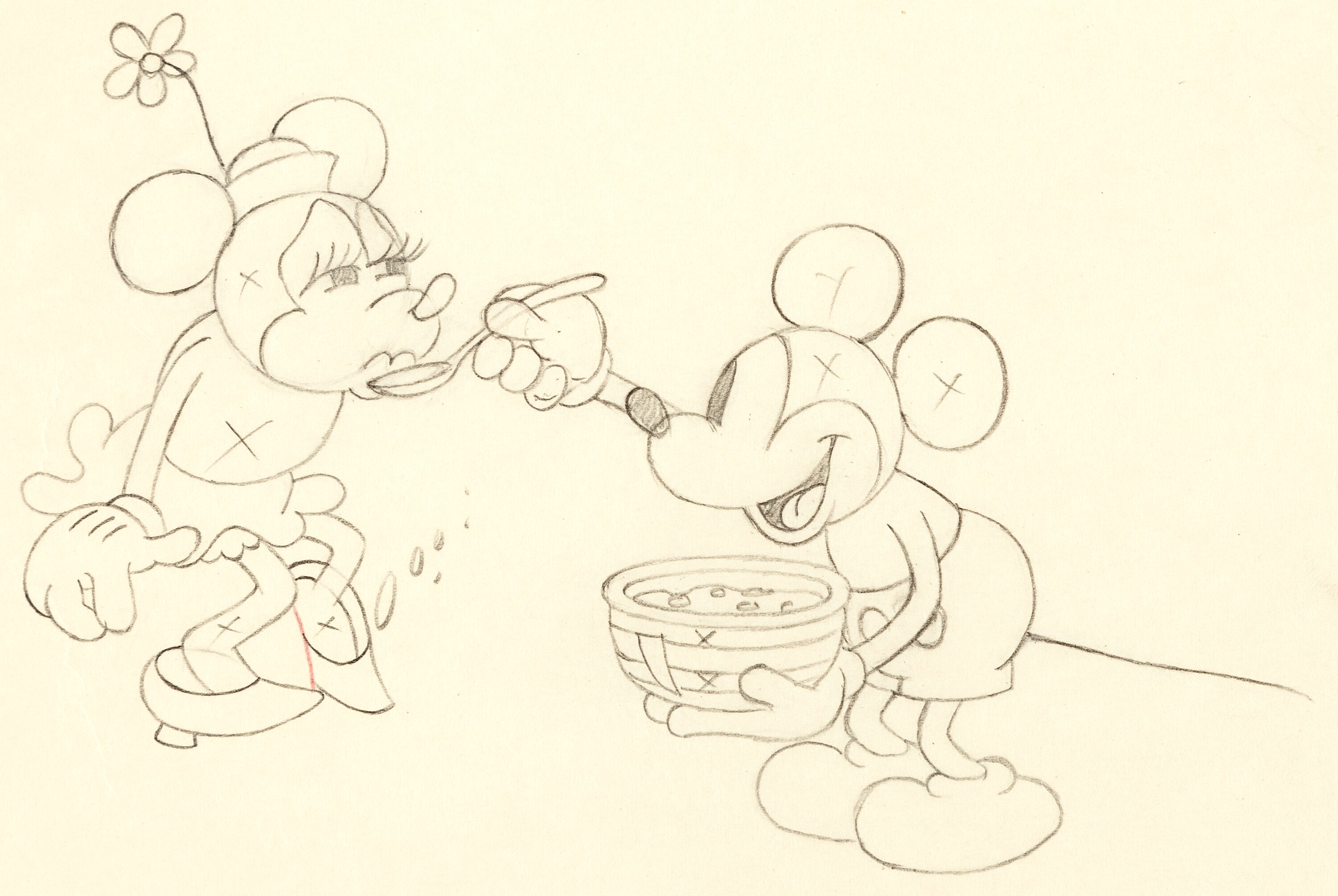 Mickey Au Grand Nord Dessin D Animation De Mickey Et Minnie Walt Lot Heritage Auctions