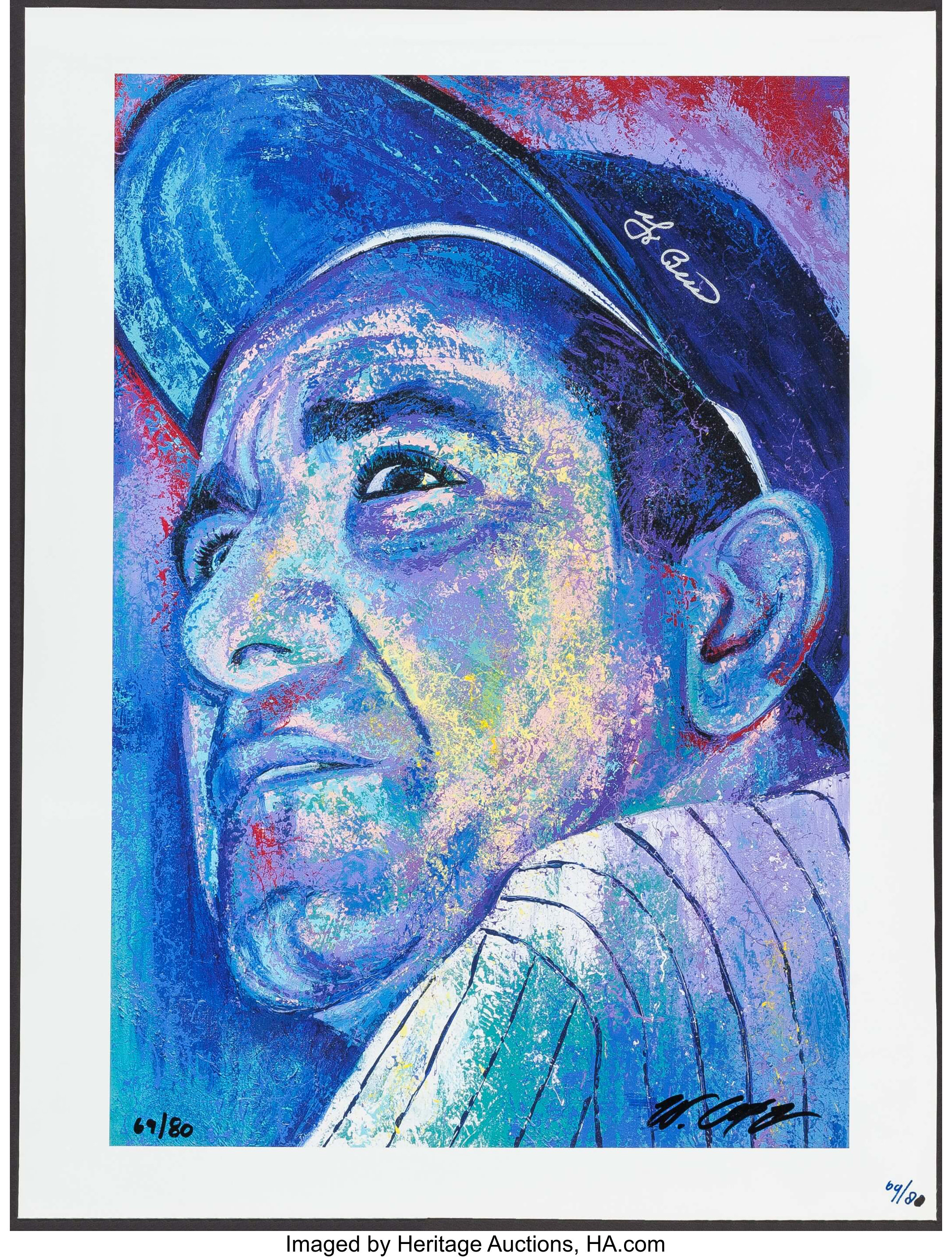 Yogi Berra Signed Print - CharityStars