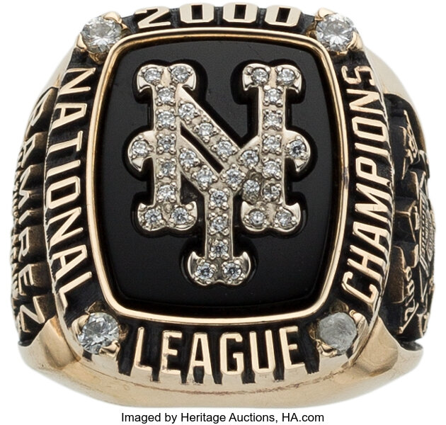 New York Yankees World Series Champions ￼2000Bana subway series, rare, Mets