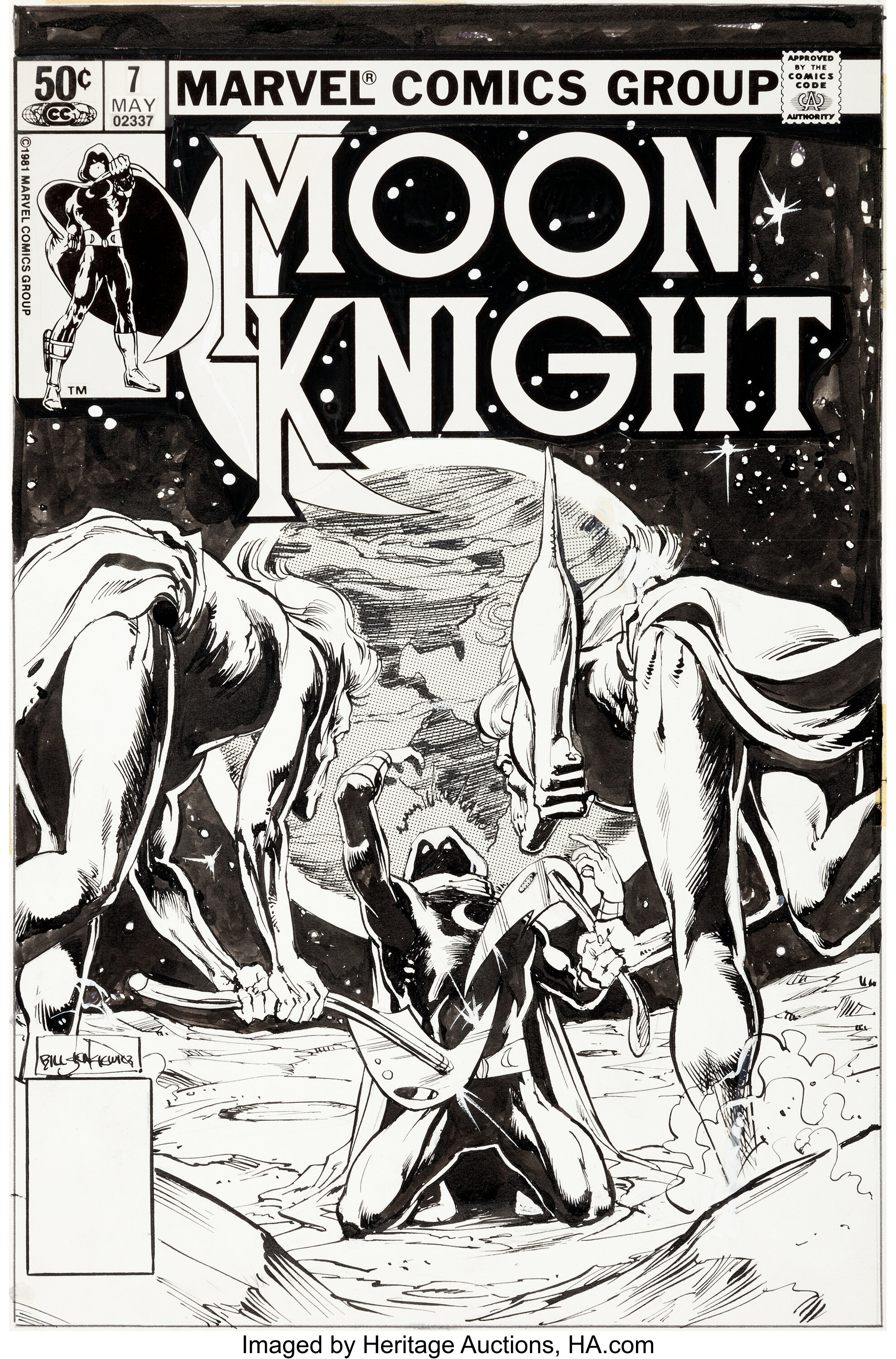 Moon Knight: Vigilante – Bill Sienkiewicz Art