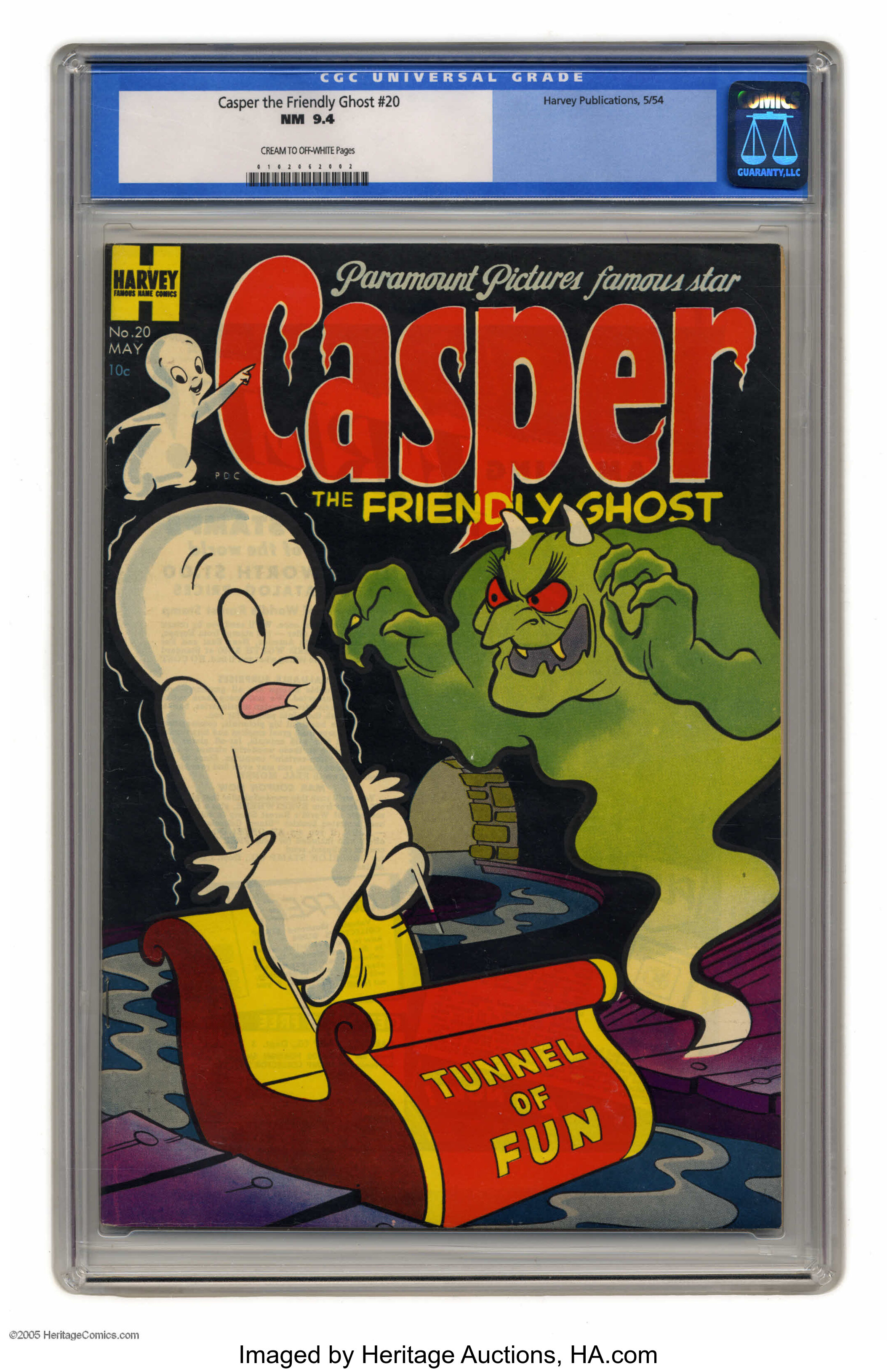 Casper The Friendly Ghost Universal Studios, Harvey Comics 1996